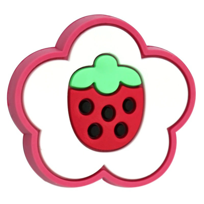 Wholesale Random 100pcs/pack  Cute cartoon fruit shaped bead  Focal Beads