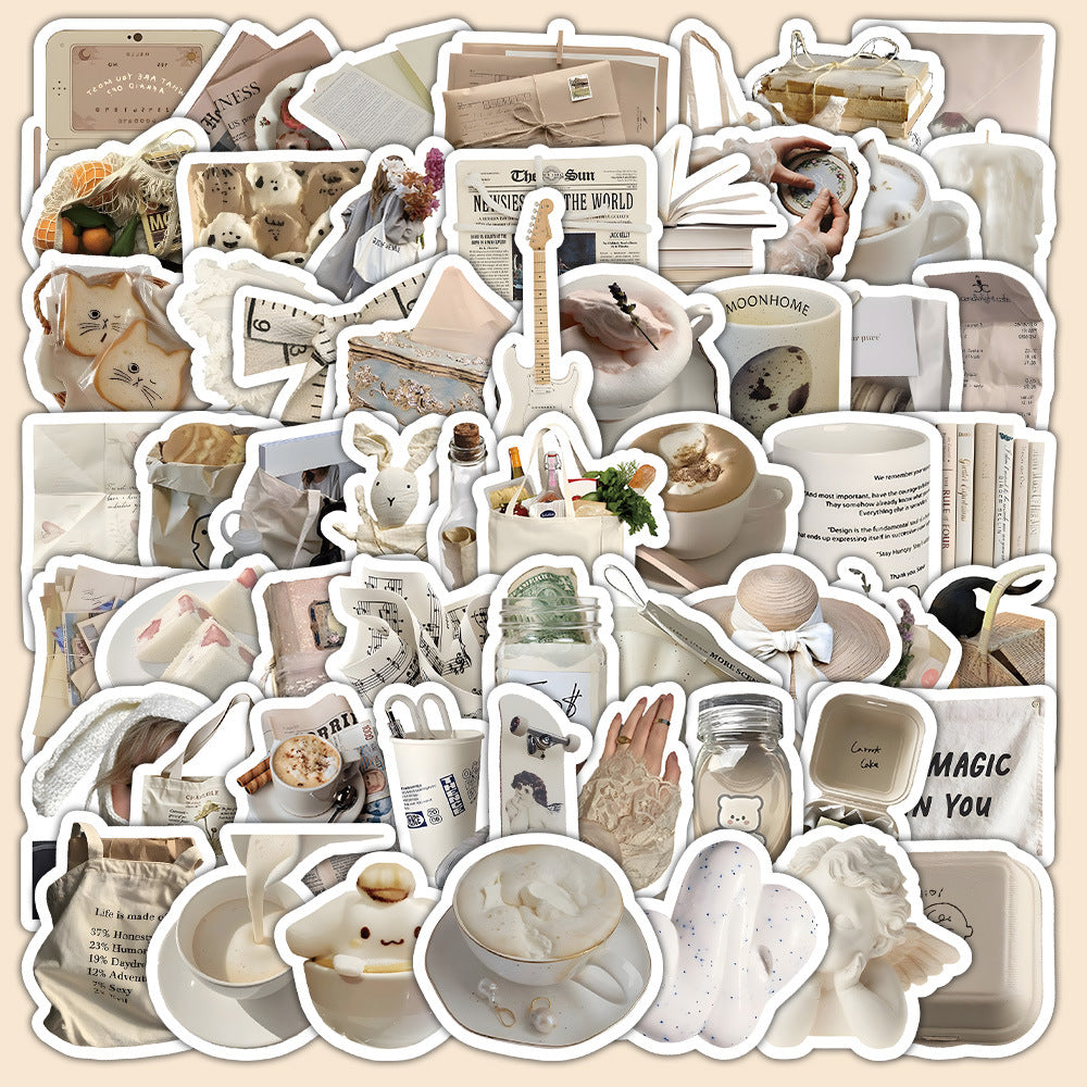Wholesale 100 Cute Cartoon Colorful Graffiti Small Stickers Waterproof Vinyl Stickers