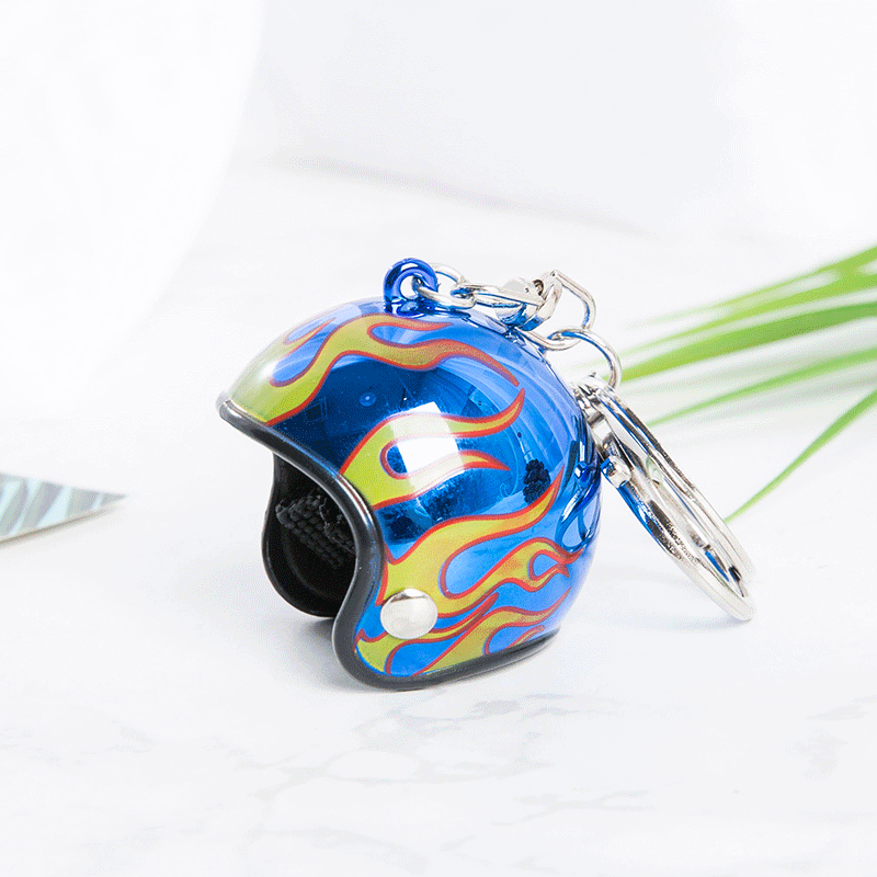 Wholesale Colorful Flame Series Keychain Pendant Car Doll Accessories