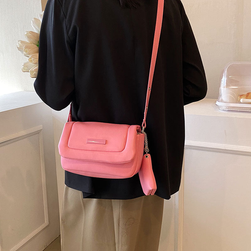 Wholesale 2023 PU Crossbody Shoulder Small Square Bag