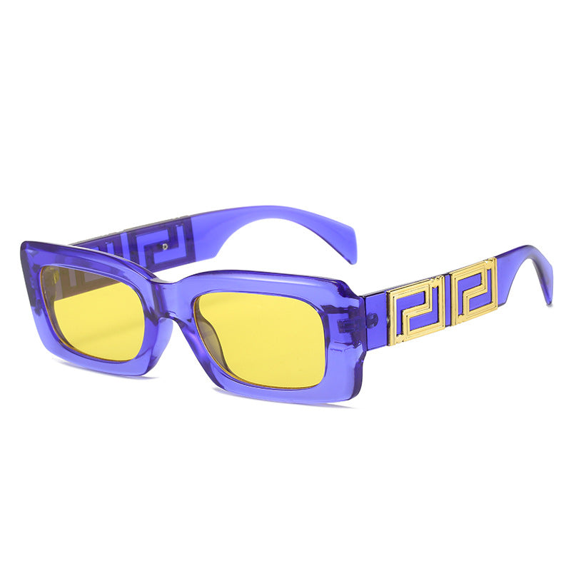 Wholesale Square Frame Fashion Simple Versatile Sunglasses