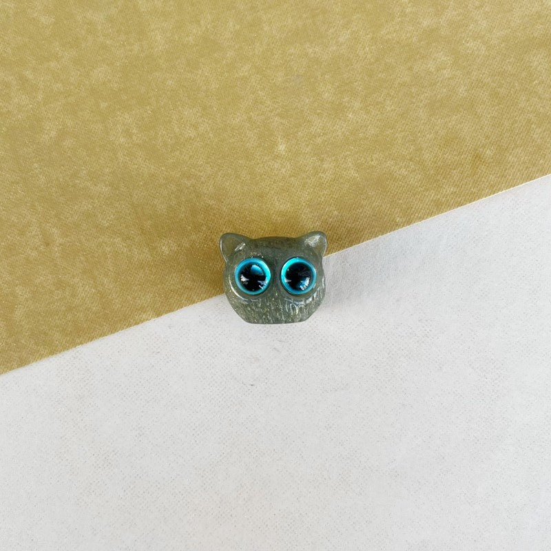 Wholesale Cat head  cat loose beads string Charms