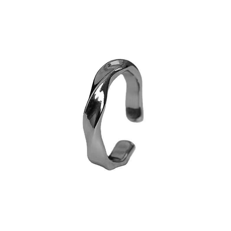 Wholesale Mobius ring ring ring niche design sense advanced couple men's and women's 520 Valentine's Day gift