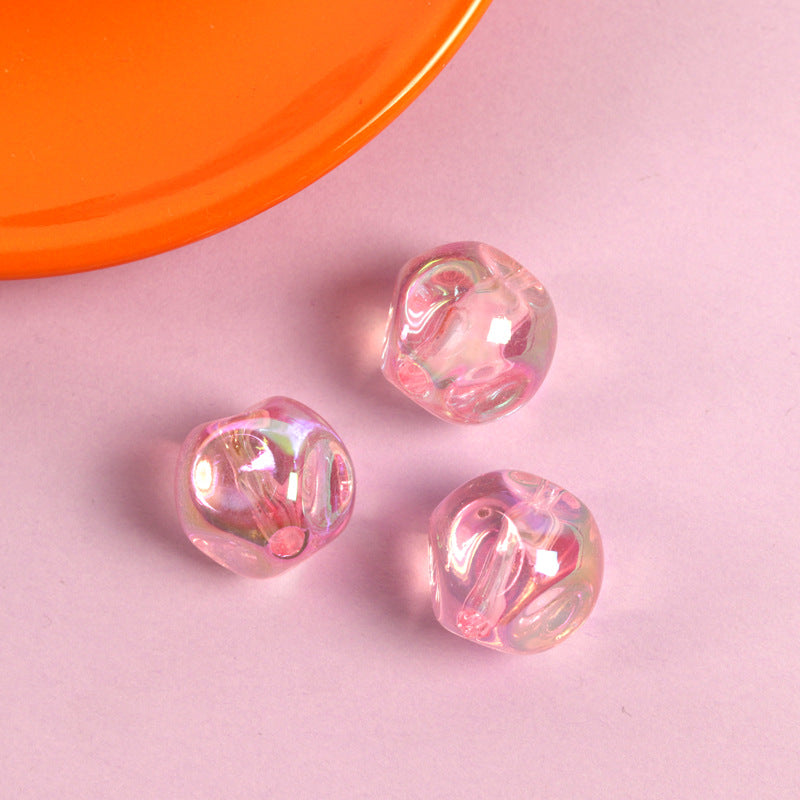 Beads de higos transparentes acrílicos de 100 piezas al por mayor