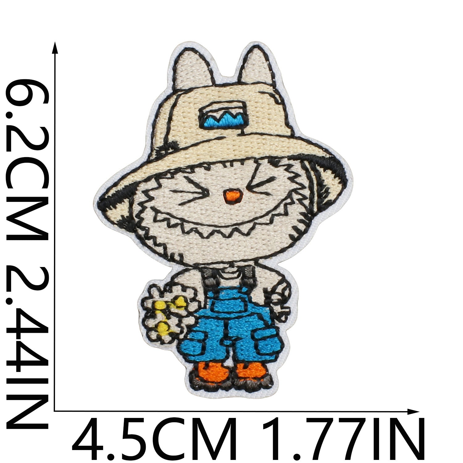 Wholesale Cartoon character embroidered fabric patches OLY Exclusive