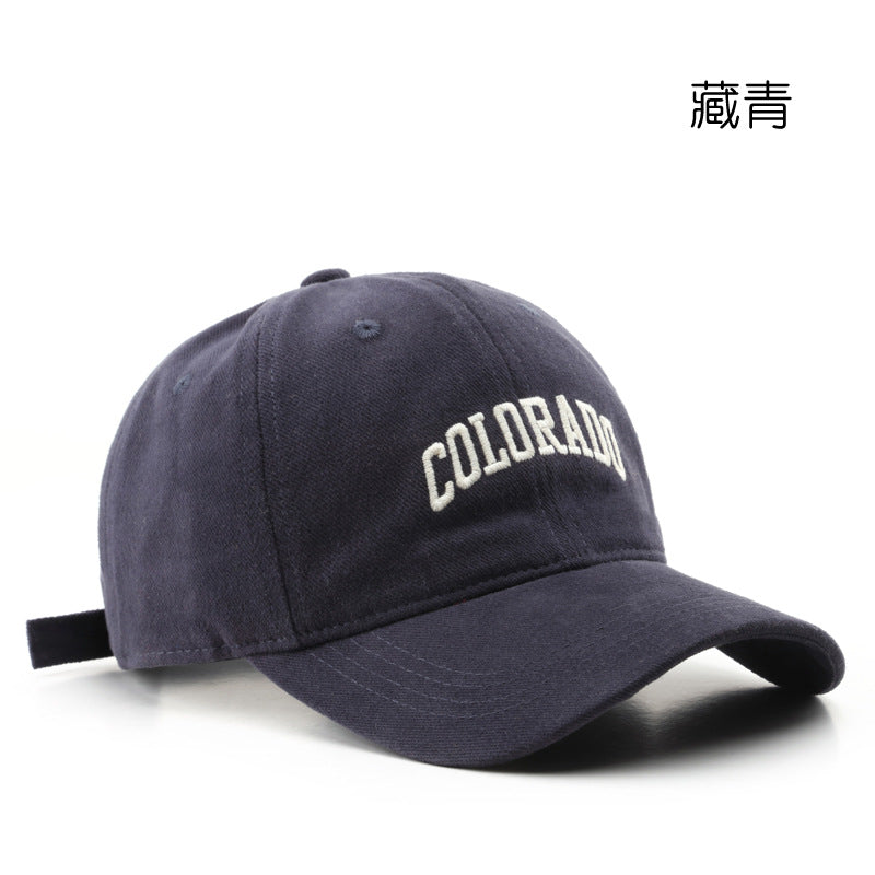 Wholesale Fashion Retro Letter Embroidery Outdoor Baseball Cap