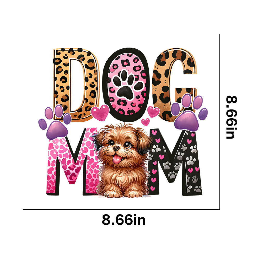 Wholesale 10pcs Dog Mom Series UV DTF Ready to Press Transfers Wraps