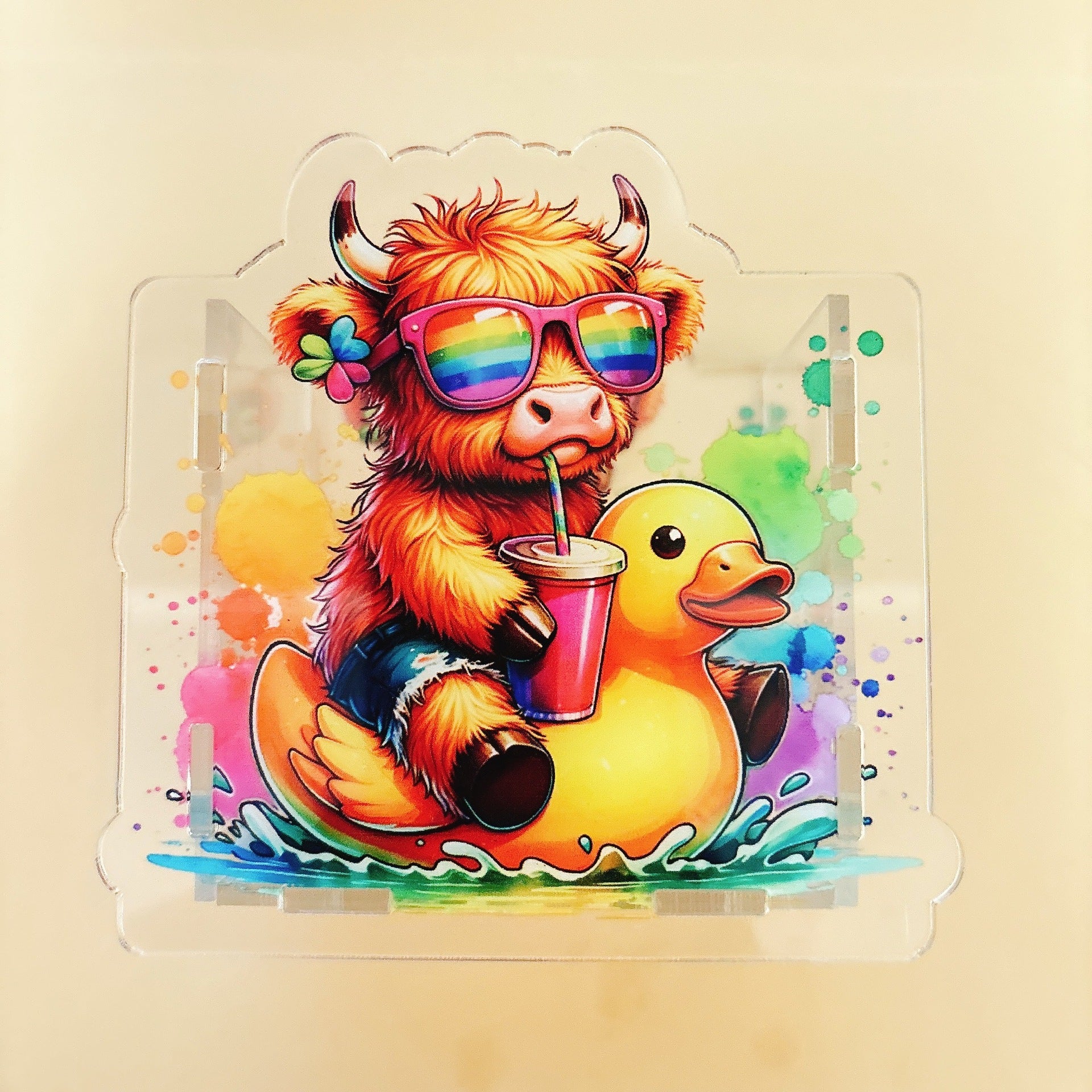 Wholesale Pen Conveyor Pencil Case Acrylic Pencil Case Gift Cosmetic Case 10cm