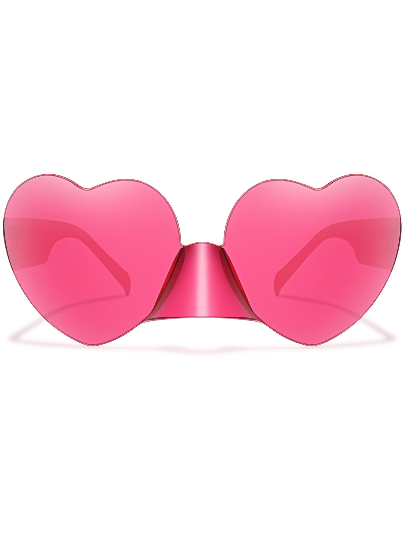 Wholesale Peach Heart Sunglasses Fashionable Candy Color Sunglasses