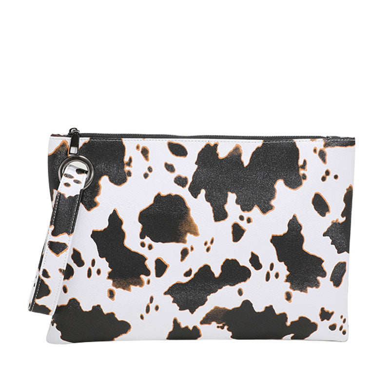 Wholesale Western Aztec Printed Envelope PU Handbag