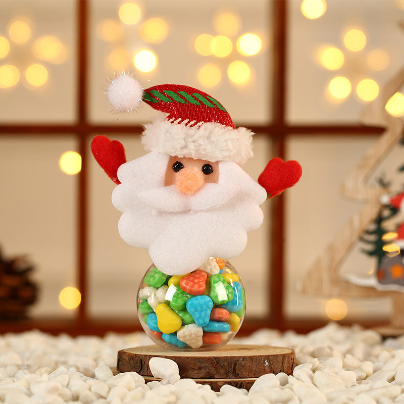 Wholesale Christmas Mini Old Man New Cartoon Candy Jar