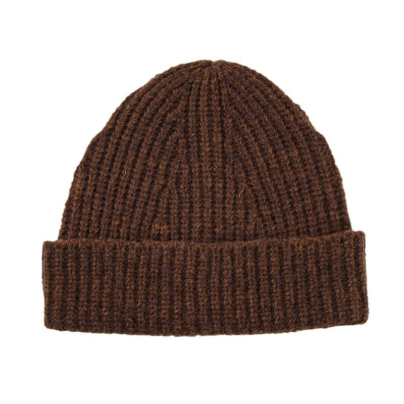 Wholesale Unisex Winter Large Head Circumference Warm Simple Beanie