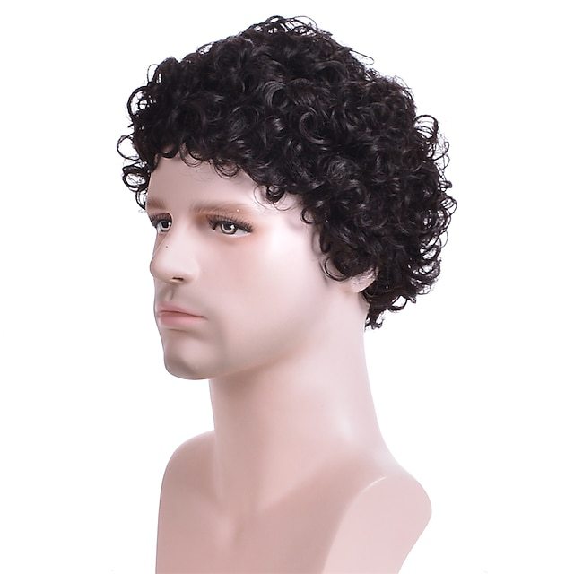 Wholesale Wig small curly fluffy headpiece Halloween party cosplay wig
