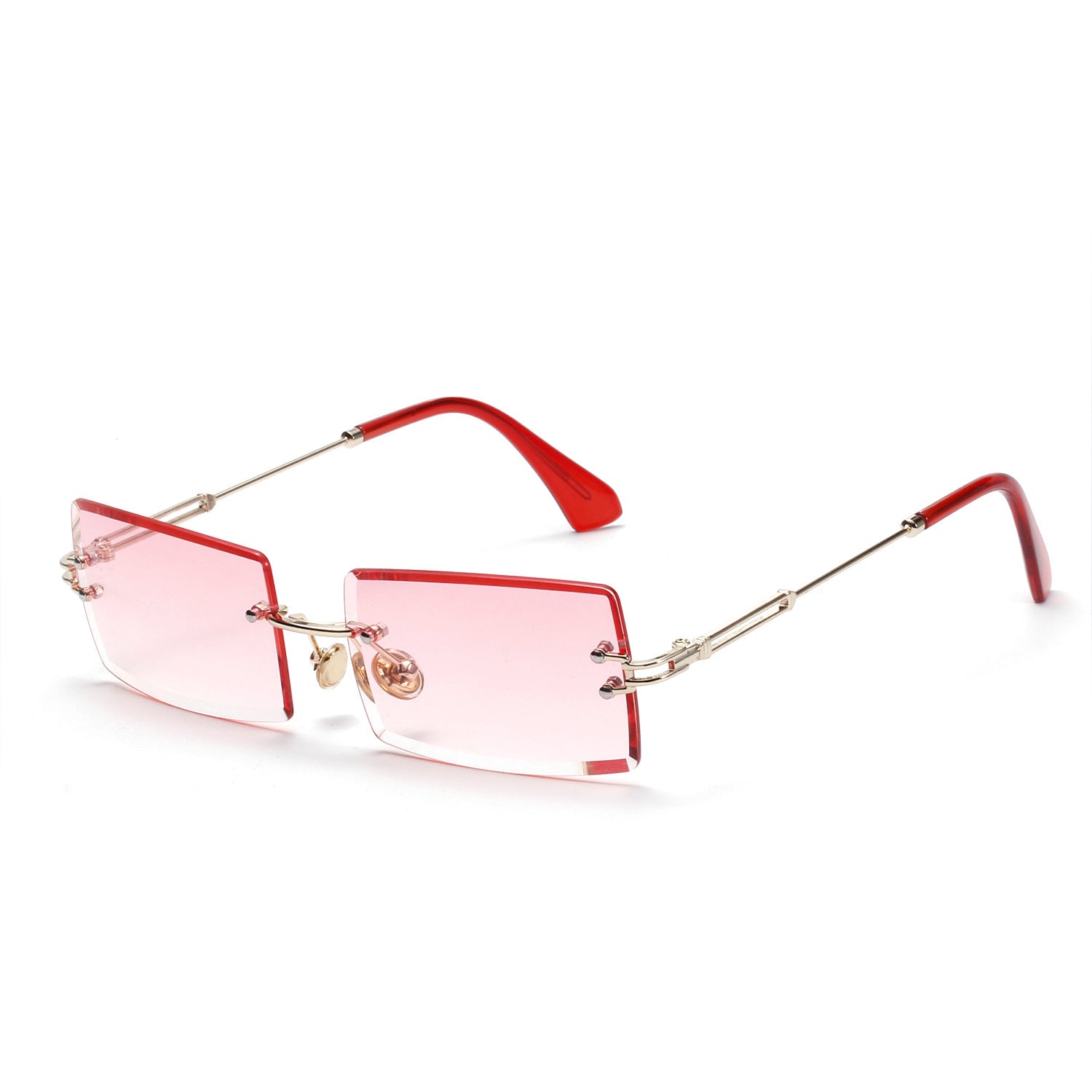 Wholesale Square Frameless PC Sunglasses