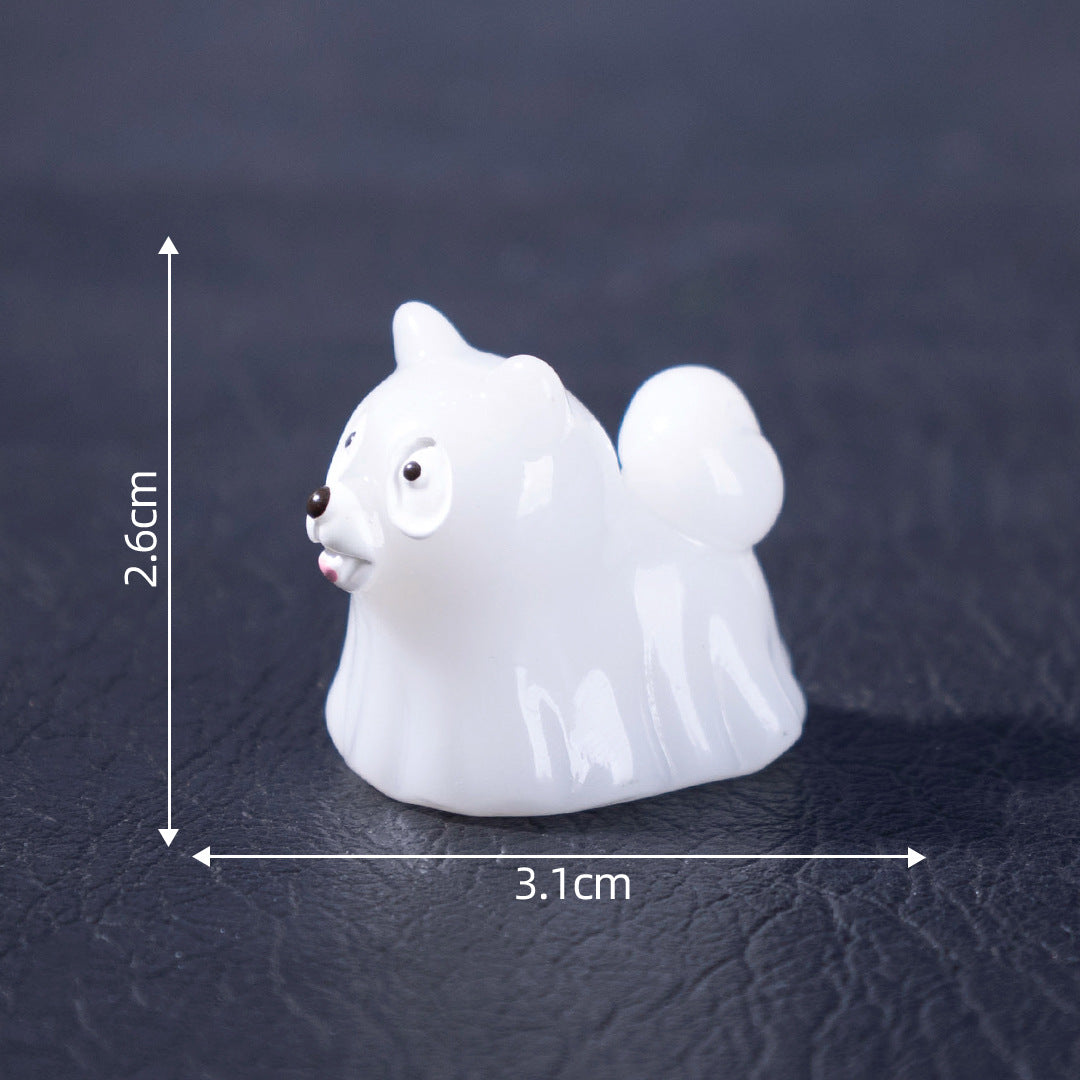 Wholesale  Glow-in-the-Dark Puppy Ghost Doll DIY Decoration Accessory