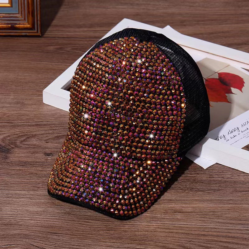 Wholesale 10PCS Rhinestone Breathable Baseball Caps