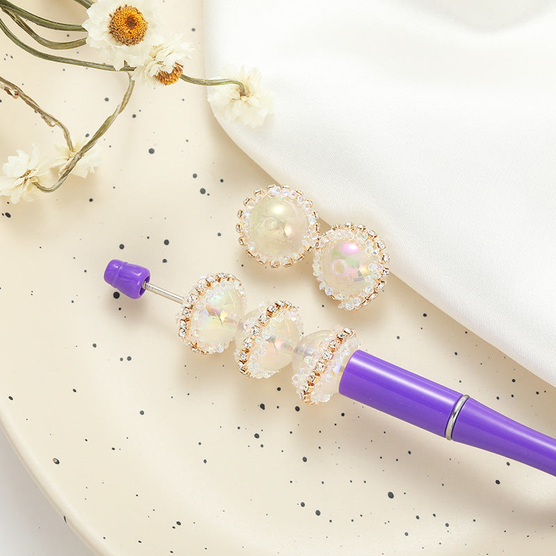 Wholesale 10pcs Luminous Handmade Beads with Drilled Straight Holes