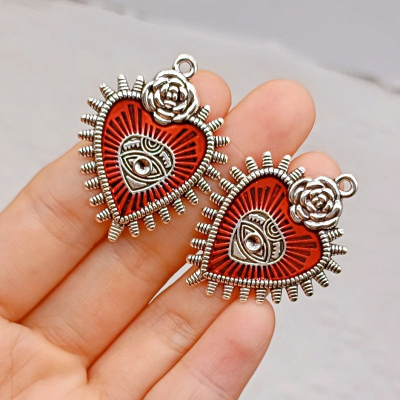 Wholesale Gothic Heart Cross Sword Pendant