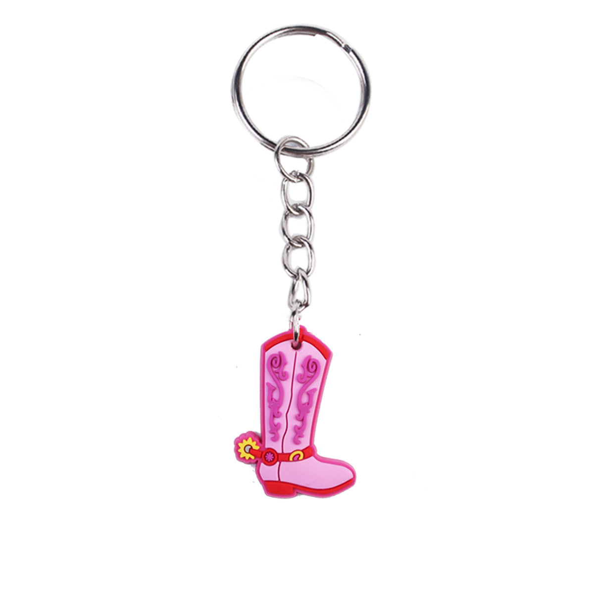 Wholesale Pink Cowboy Series Cartoon Cute Keychain
