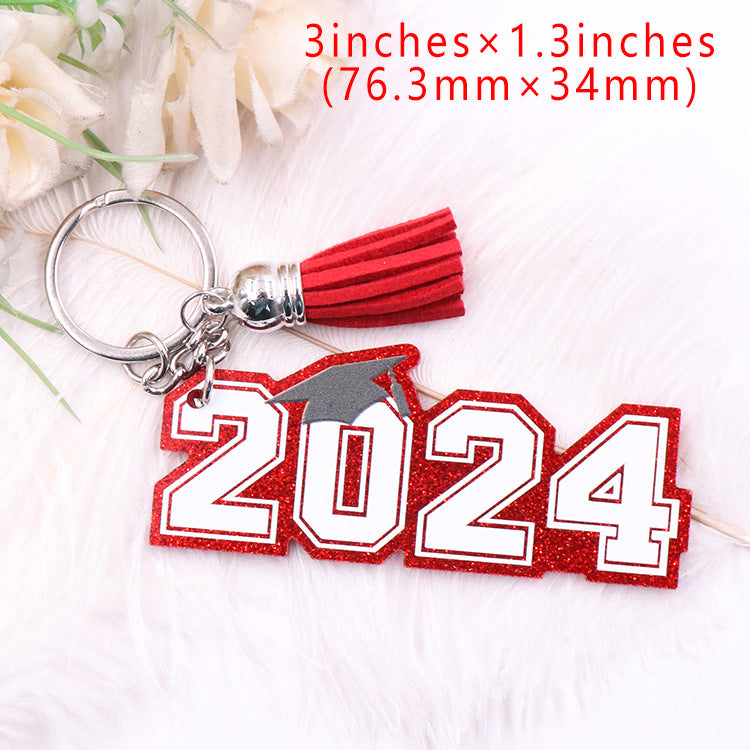 Wholesale 2024 Teacher's Day Graduation Acrylic Keychains