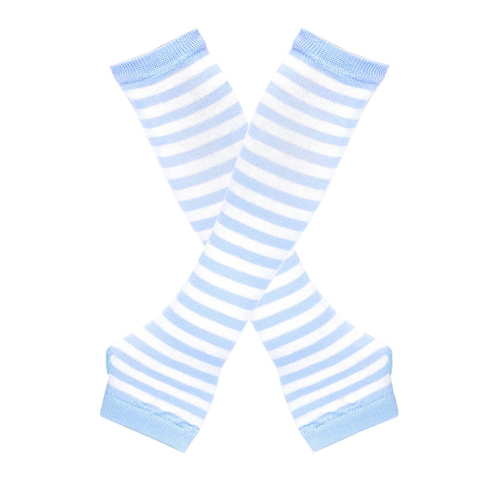 Wholesale Christmas Spring and Autumn Thin Elbow-Length Fingerless Arm Sleeves