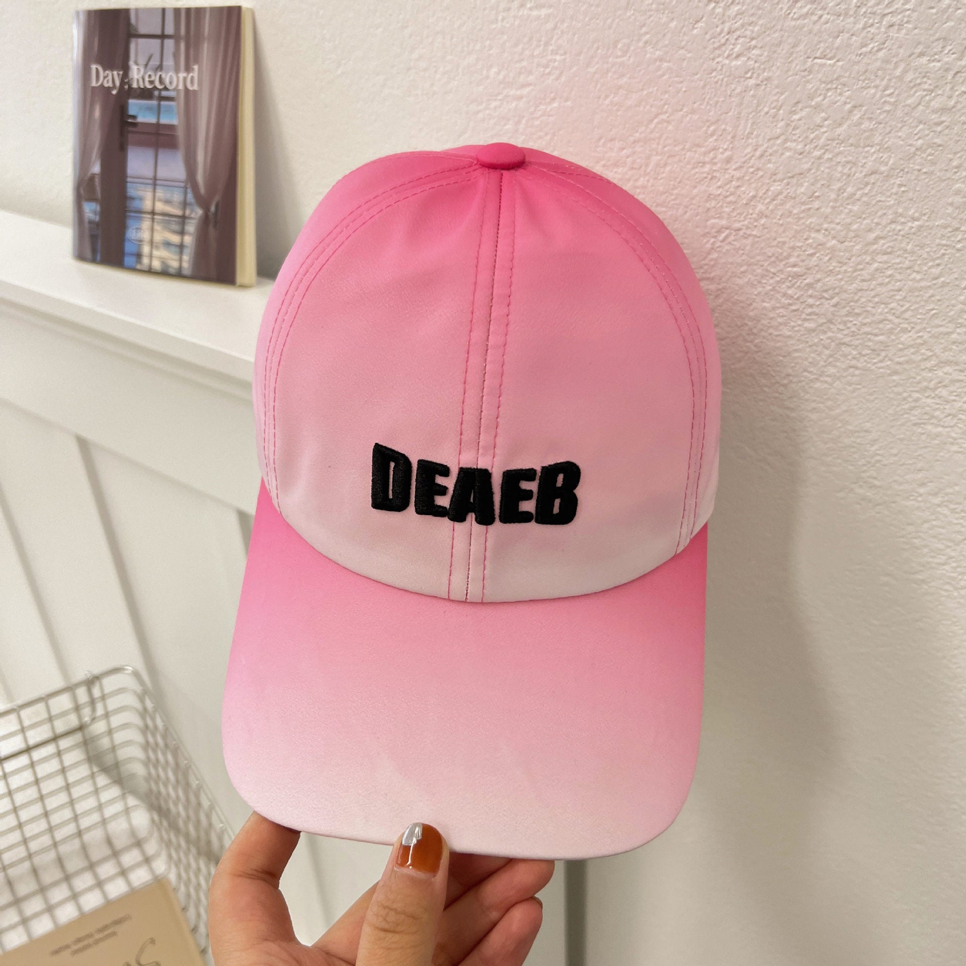 Wholesale Three-dimensional Embroidered Letter Cotton Baseball Caps