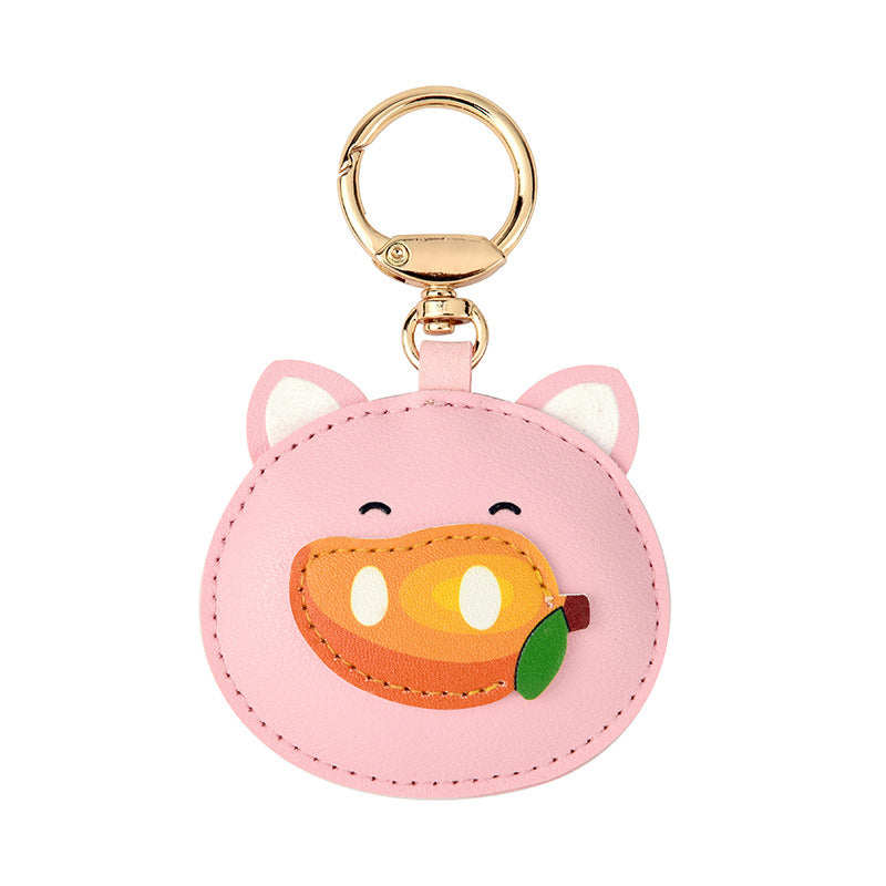 Wholesale PU Fruit and Animal Creative Keychains