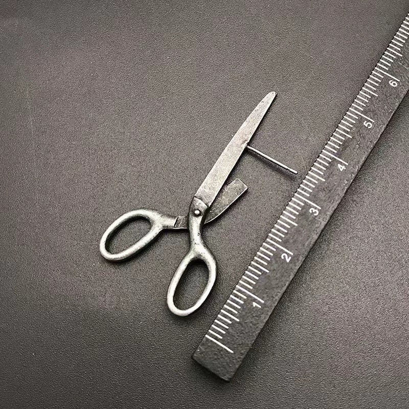 Wholesale Gothic Scissors Alloy Earrings