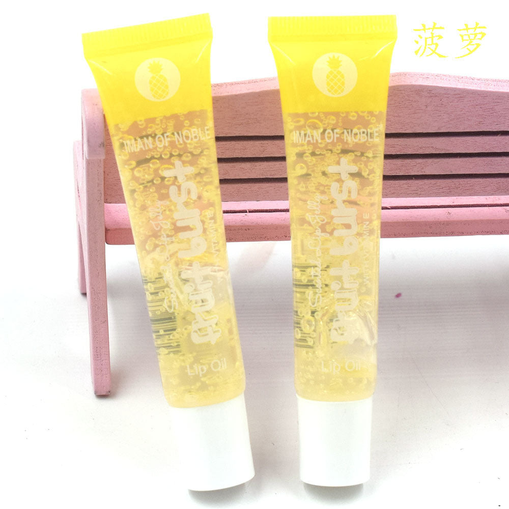 Wholesale 36pcs/pack Plastic Fruit Flavor Lip Oil