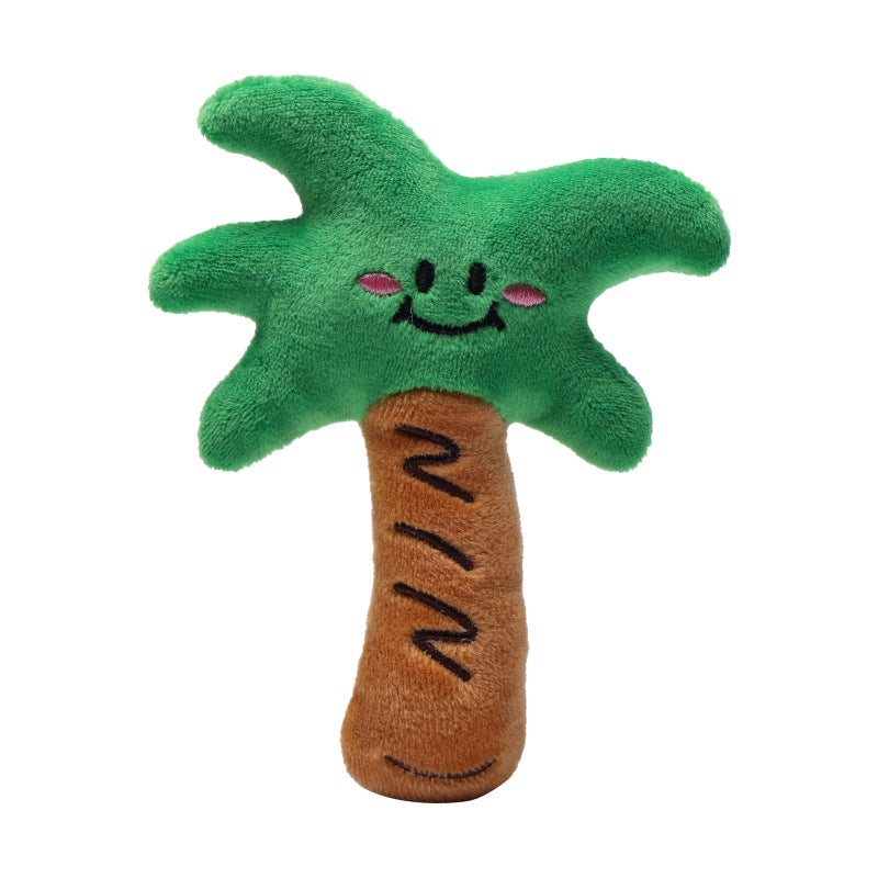 Wholesale Coconut Tree Doll Doll Cartoon Plush Keychain