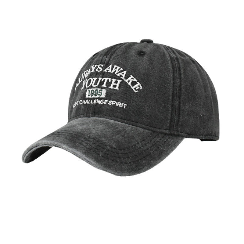 Wholesale Street Soft brimmed Letter Embroidered Sunscreen Baseball Hat