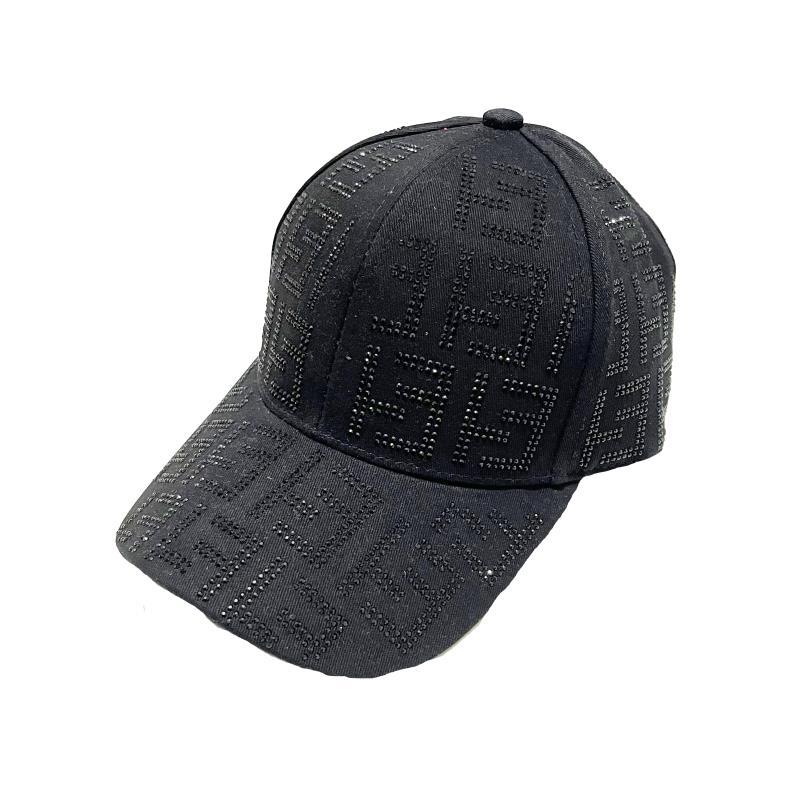 Wholesale Rhinestone Letter Cotton Baseball Caps