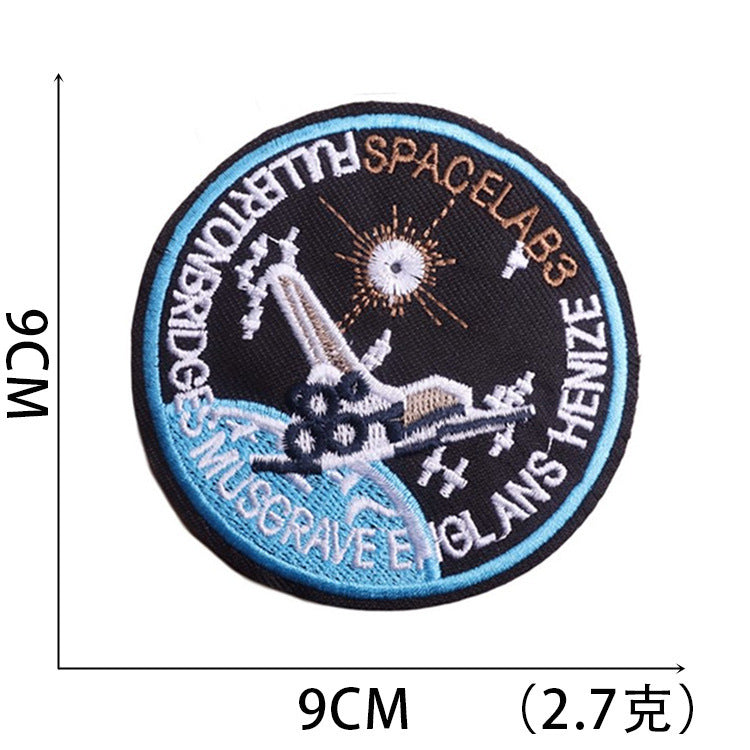 Wholesale Stylish Polyester Embroidered Astronaut Space Patch For Kids Clothing And DIY Crafts OLY Exclusive