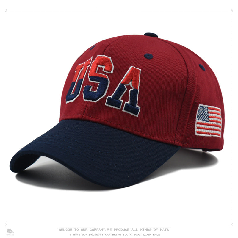Wholesale Letter Embroidered Outdoor Sunscreen Baseball Cap