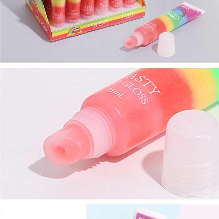Wholesale 24PCS/PACK Plastic Colorful Lip Oil Lip Gloss