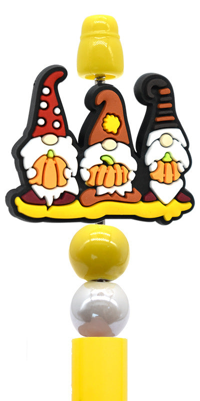 Wholesale 100pcs Creative PVC Can Be Freely Matched with DIY Series of Holiday Element Beads