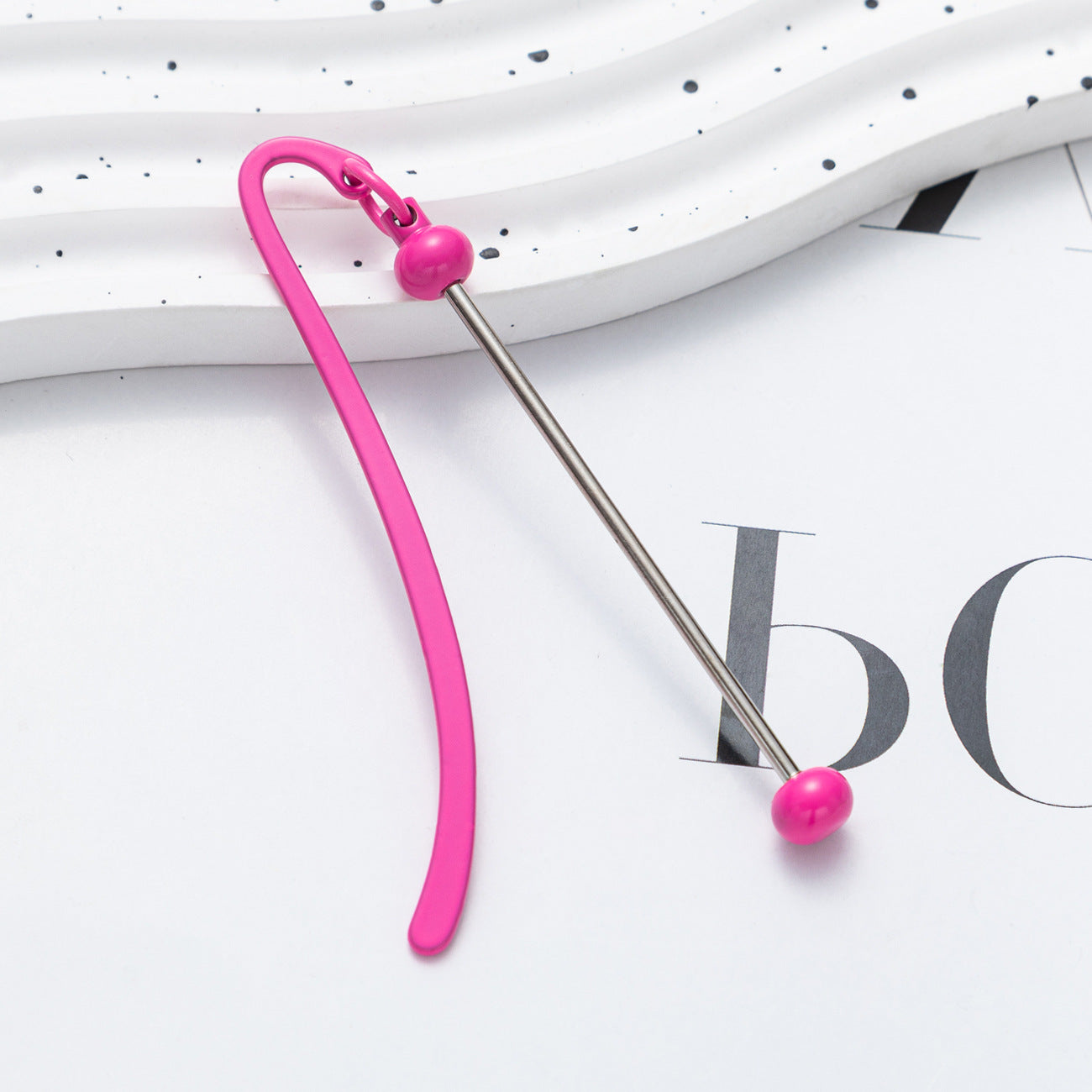Wholesale DIY Beadable Bookmarks Metal DIY for Beaded Blank Bar