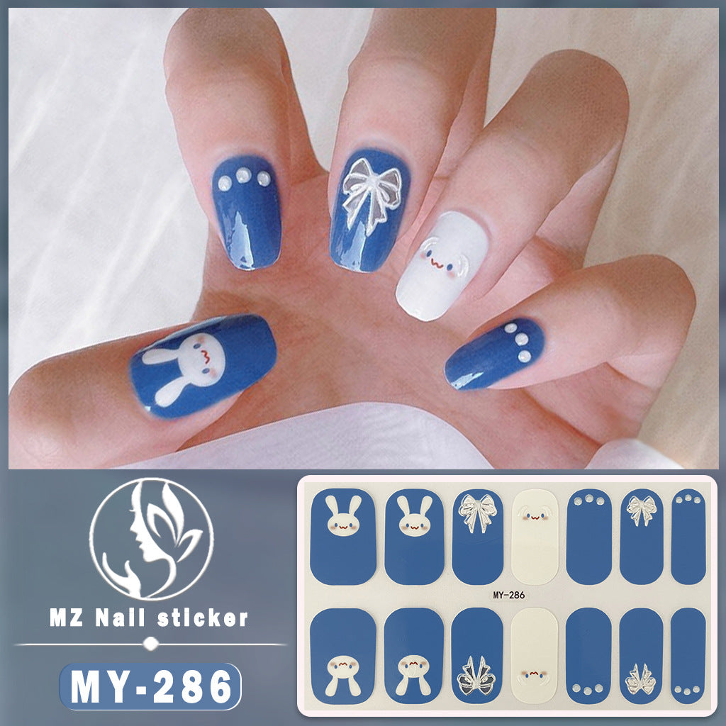 Wholesale MY Butterfly Baking Free Gel 5D Waterproof Diamond Like Nail Polish Stickers