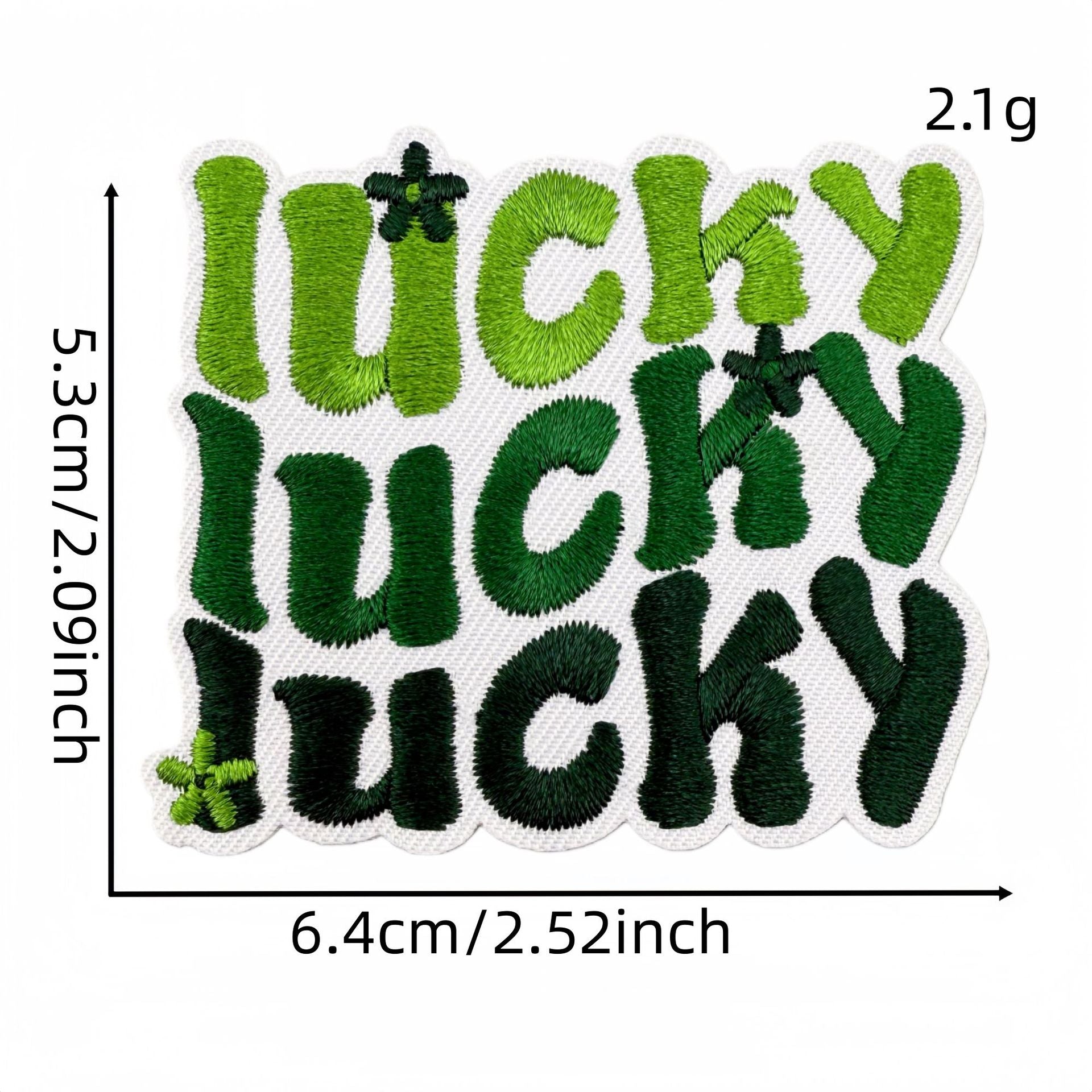 Wholesale Forest Fairy Embroidered Patches Green Macaron Design Iron On Applique Fashion Decorative Gift