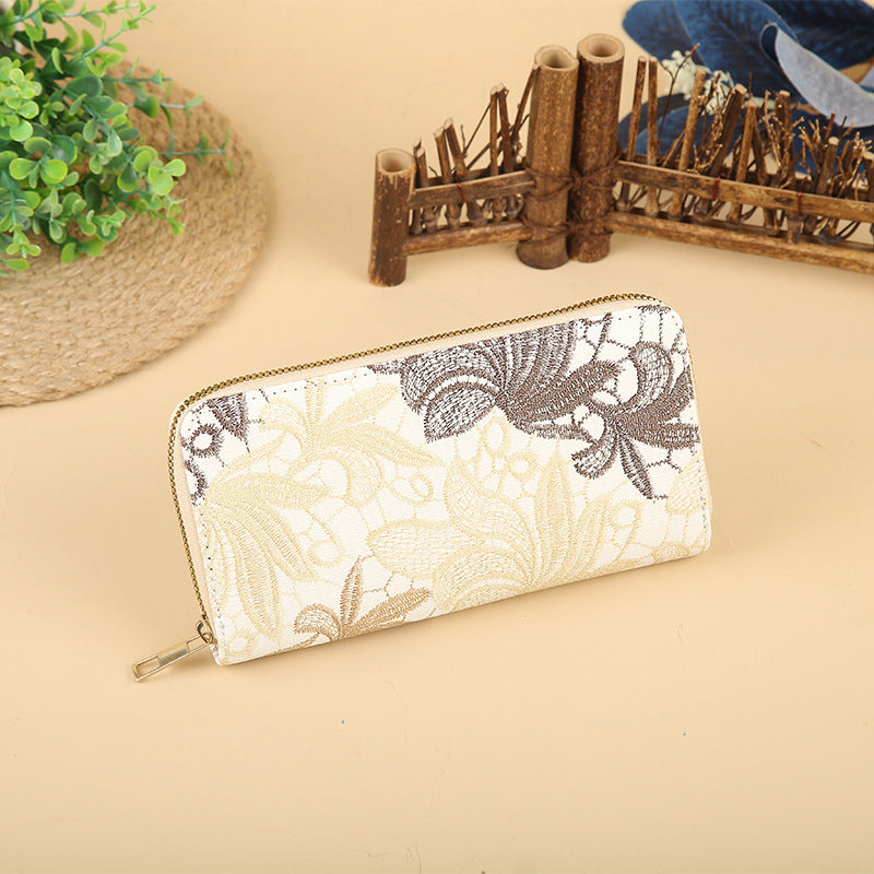 Wholesale Fashion Single Pull Soft Leather Women's Wallet