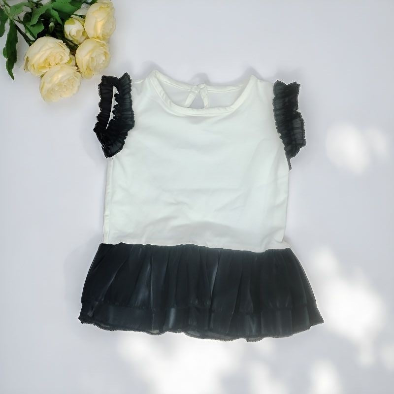 Wholesale Princess Baby Girl Cotton Sleeveless Cake Dress Fashion Birthday Party Outfit For Toddler
