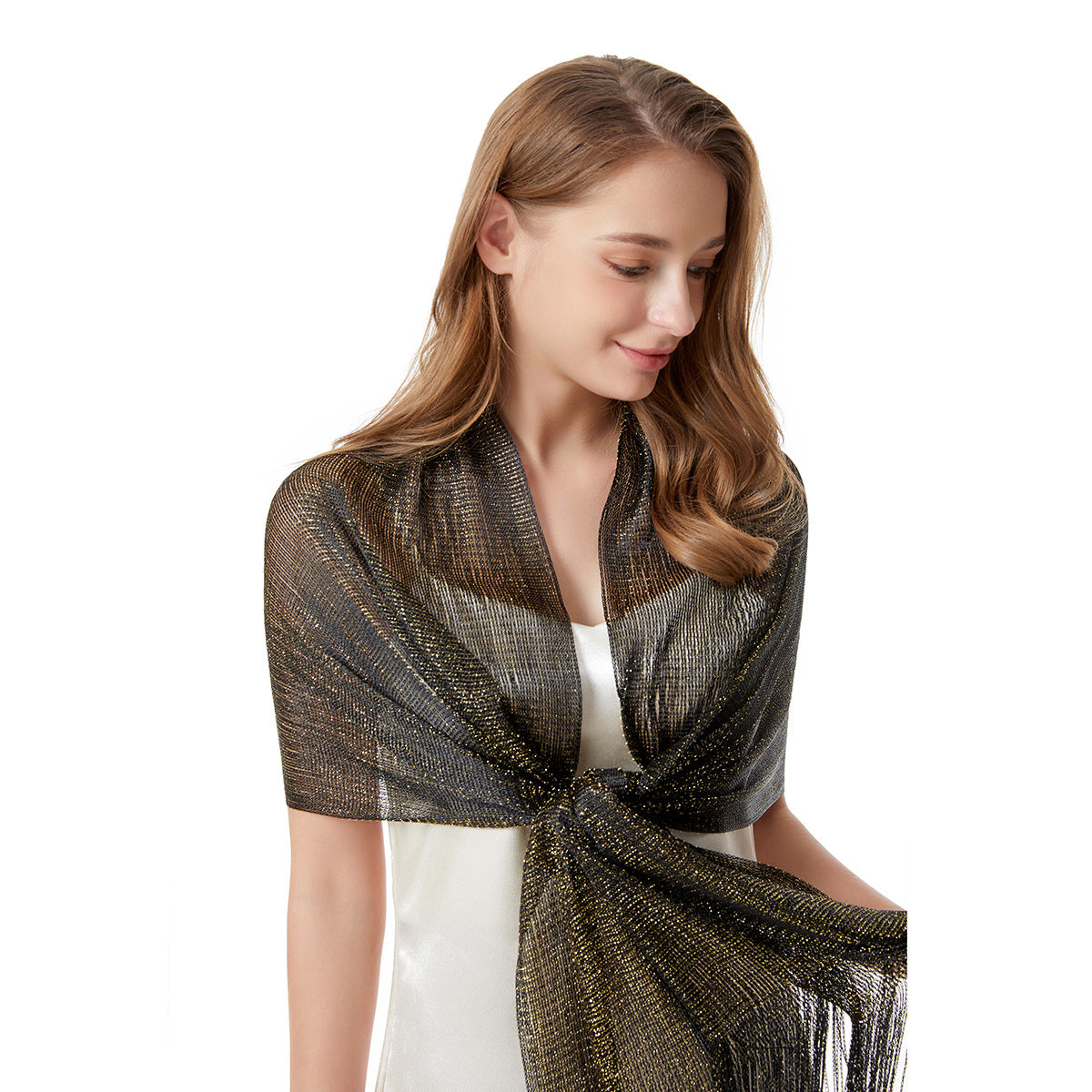 Wholesale Rayon Thin Polyester Multicolor Silk Scarf