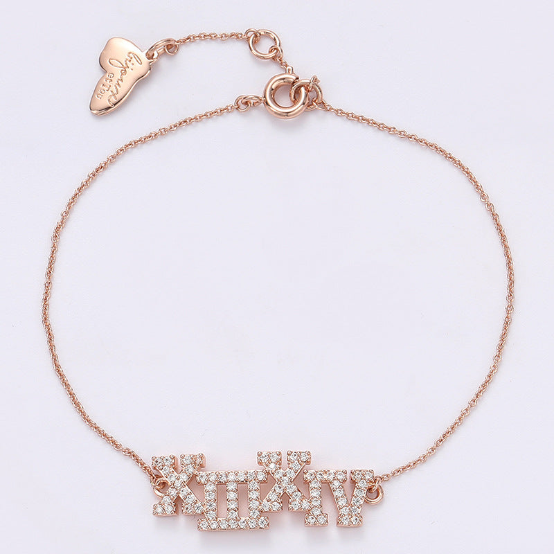 Wholesale Valentine's Day Letter Bracelet