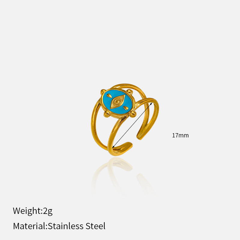 Wholesale Vintage Open Natural Stone Ring