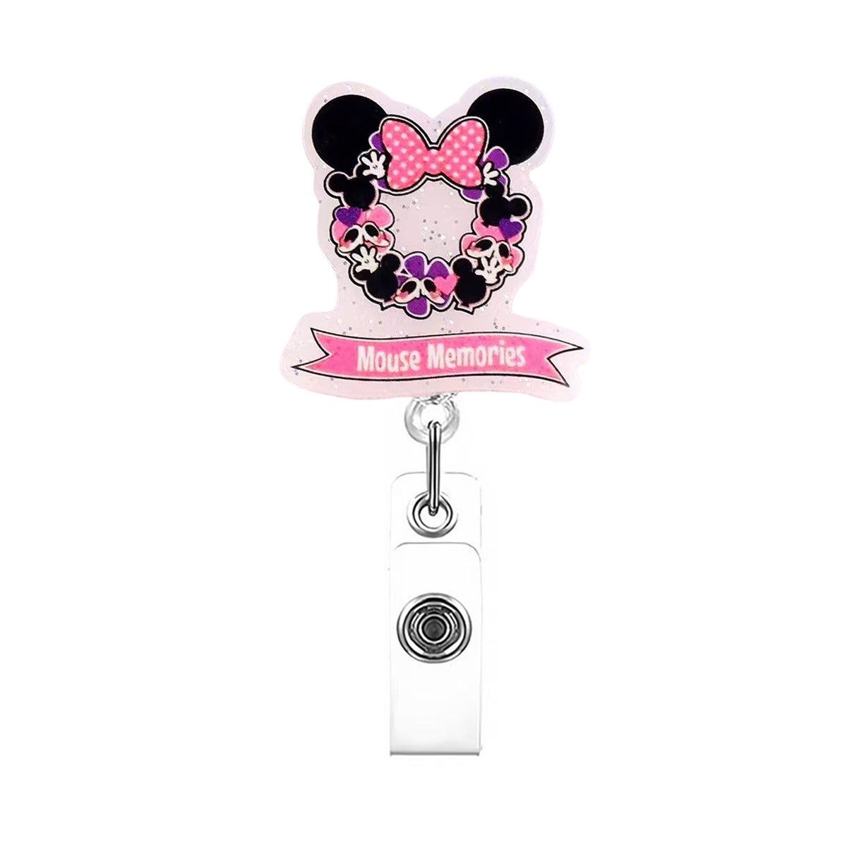 Wholesale Easter Badge Reels Glitter Fun Badge Reels