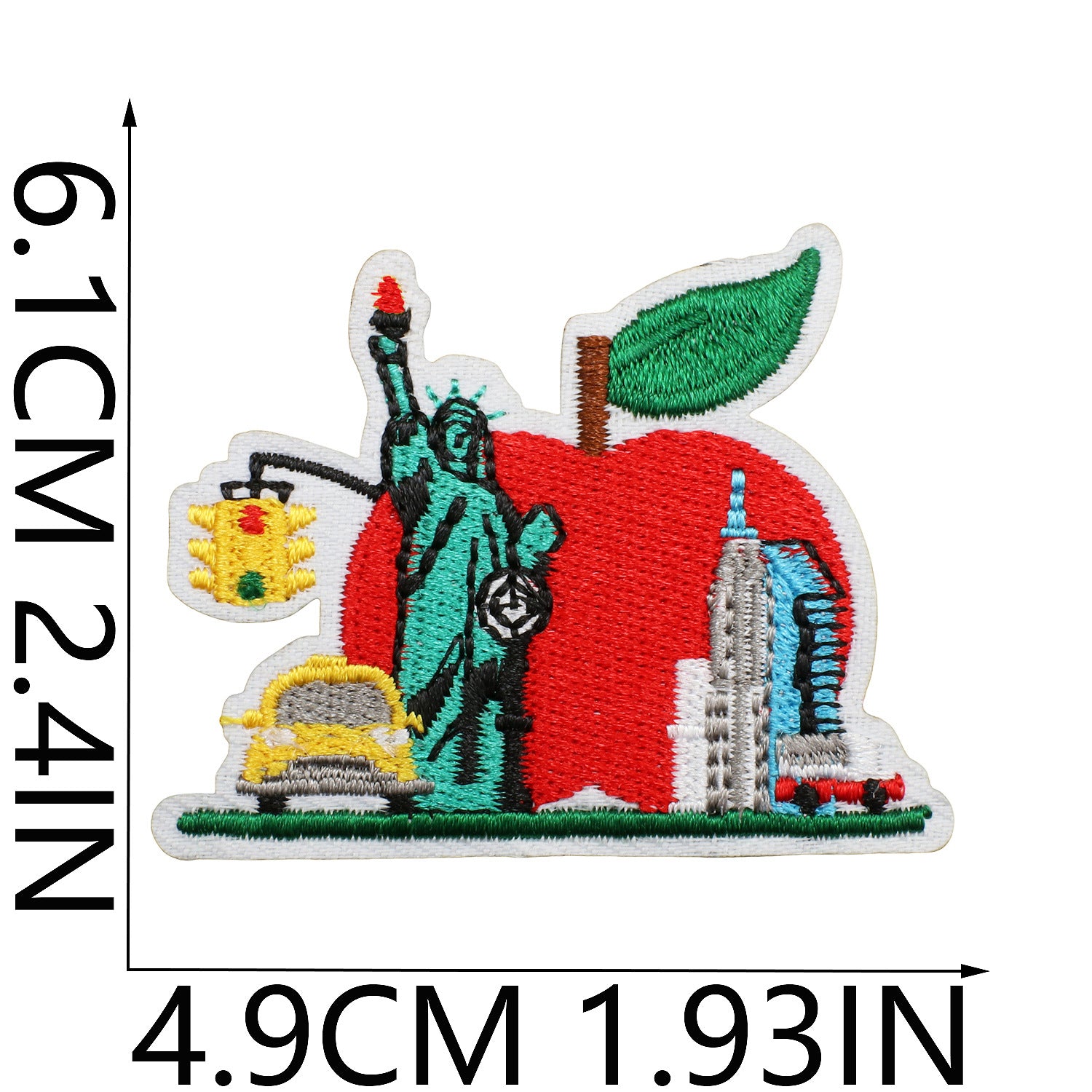 Wholesale Statue of Liberty Independence Flag Embroidery DIY Patches