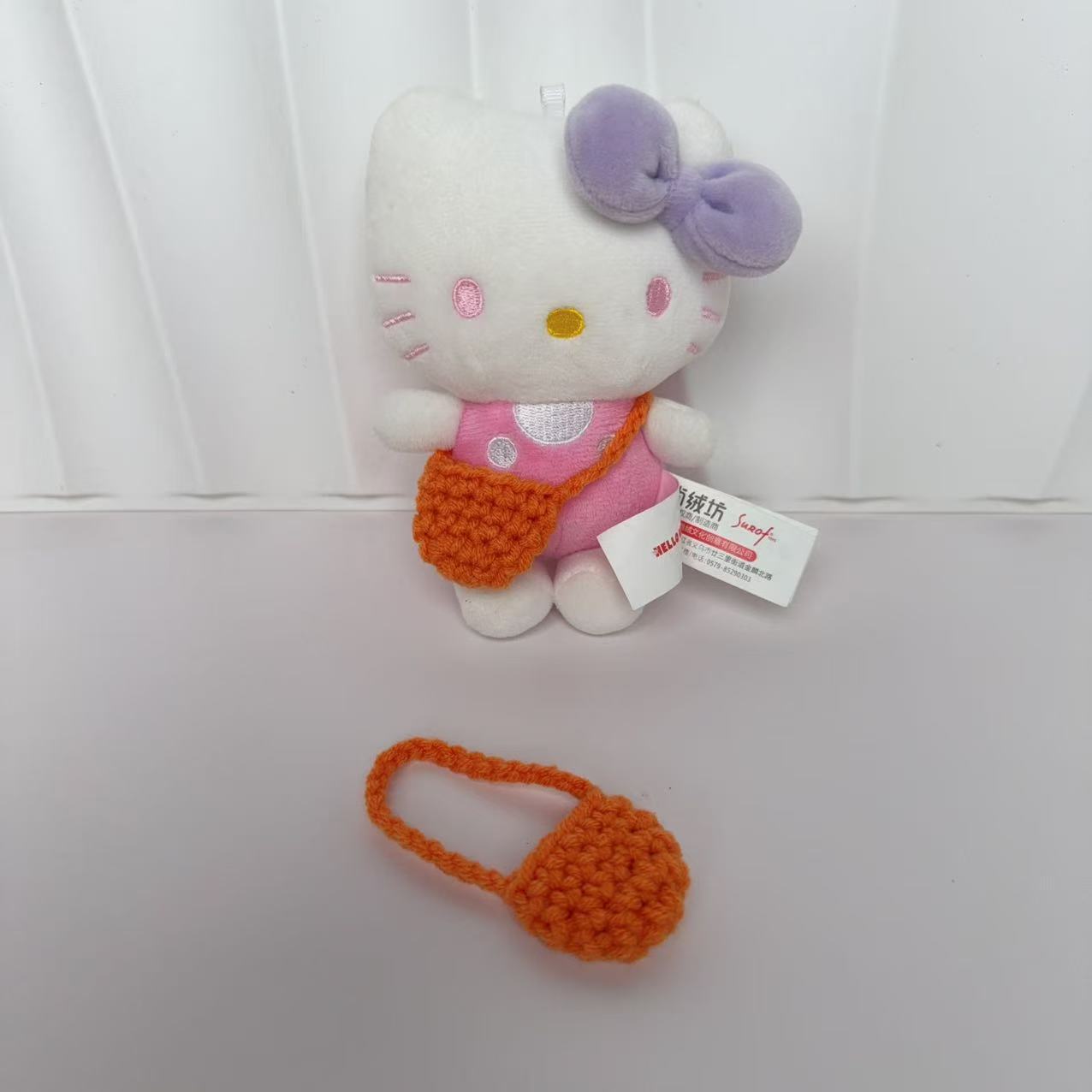 Wholesale 20pcs Plush backpack charms Doll Accessories