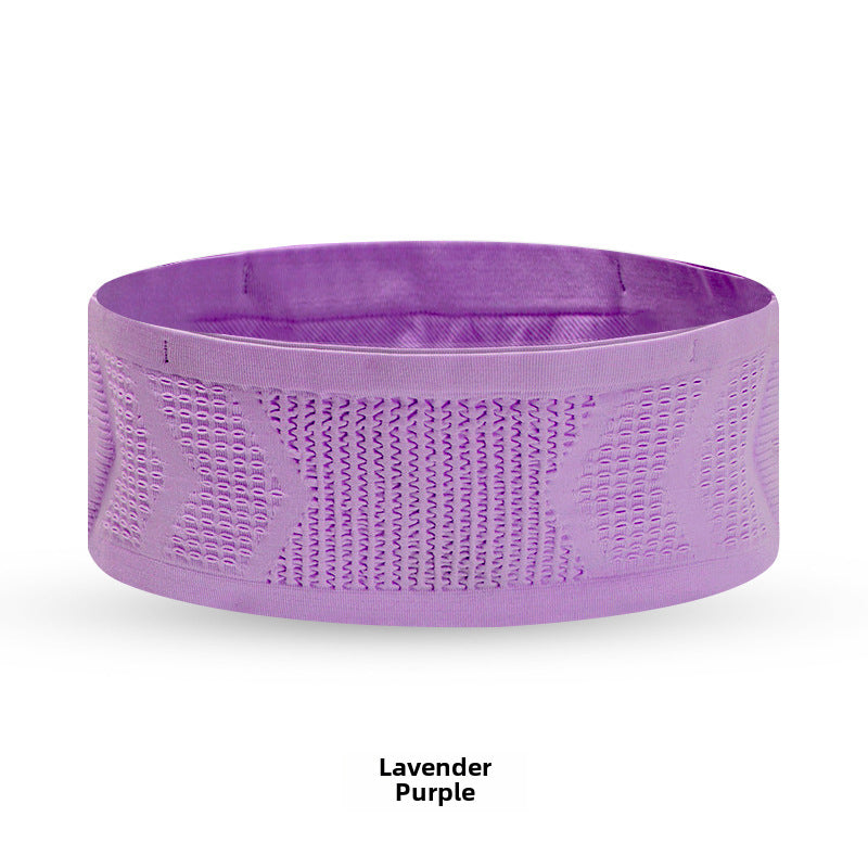 Wholesale Running waist bag multifunctional close-fitting outdoor invisible mobile phone bag men and women knitted water-repellent sports waist bag