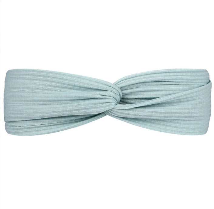 Wholesale Knitted Headband Face Wash Hair Band Solid Color Elastic Hair Band Yoga Sports Hair Band Headband Women