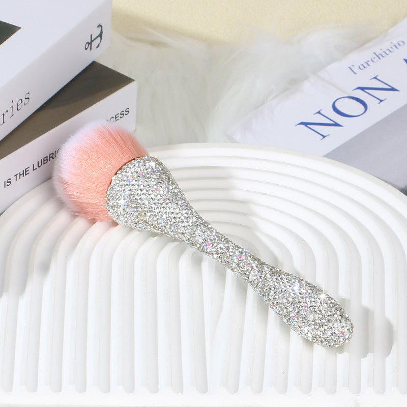 Wholesale Diamond Small Waist Loose Powder Soft Hair Makeup Brush